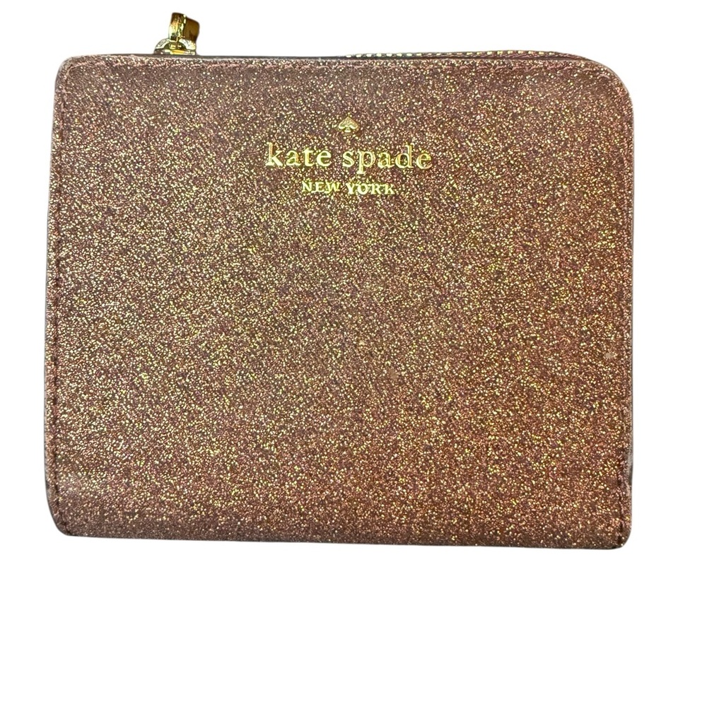 kate spade glitter wallet